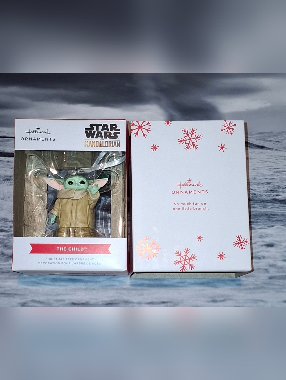 BN 2021 Hallmark Ornament The Mandalorian The Child Baby Yoda Grogu EXTRA SLEEVE